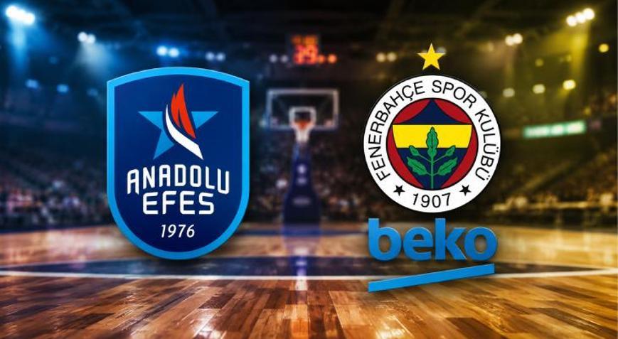 Basketbol Süper Ligi Yarı Final: Anadolu Efes Fenerbahçe Beko maçı kaç kaç bitti