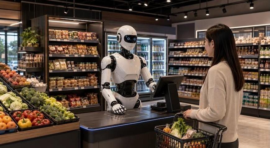 İnsansı robotun işlettiği ilk market açılıyor