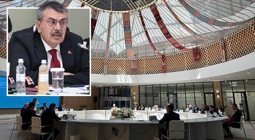 Bakan Tekin Türkistanda konuştu: Toplantımız son derece verimli geçti