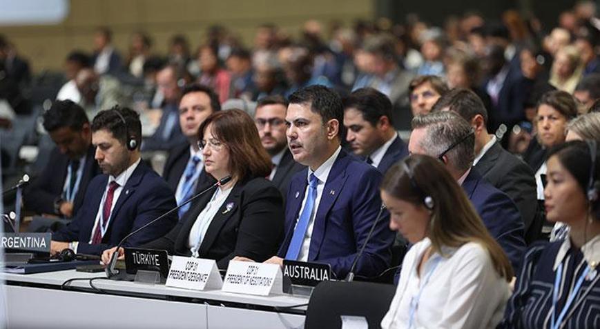 Bonnda 1,5 derece vurgusu Bakan Kurumdan ülkelere net çağrı: Taahhütleri yerine getirin