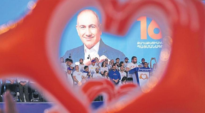 Paşinyan: Tek başına iktidarız
