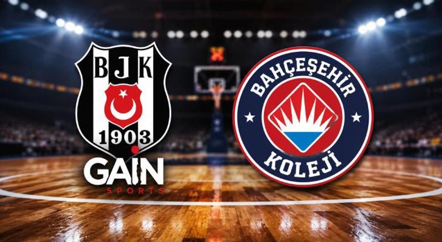 Beşiktaş GAİN - Bahçeşehir Koleji basket maçı kaç kaç bitti