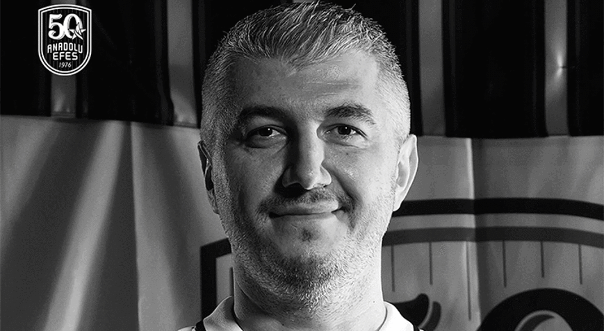 Anadolu Efesin atletik performans antrenörü Serhat Güneş hayatını kaybetti