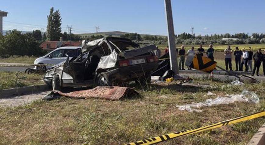 Kayseride feci kaza 3 kişi öldü, 5 kişi yaralandı