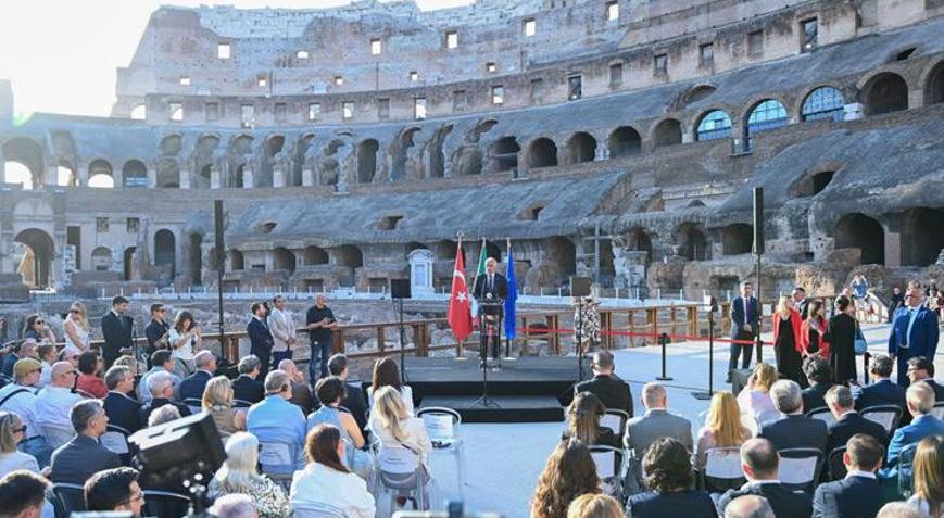 Kültür ve Turizm Bakanlığından Romaya kültürel diplomasi çıkarması