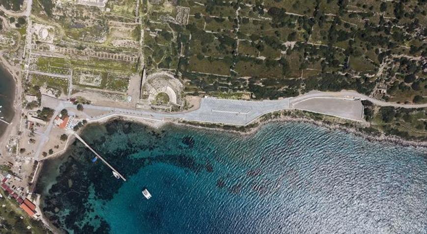 Knidos yeni yüzüyle ziyarete hazır
