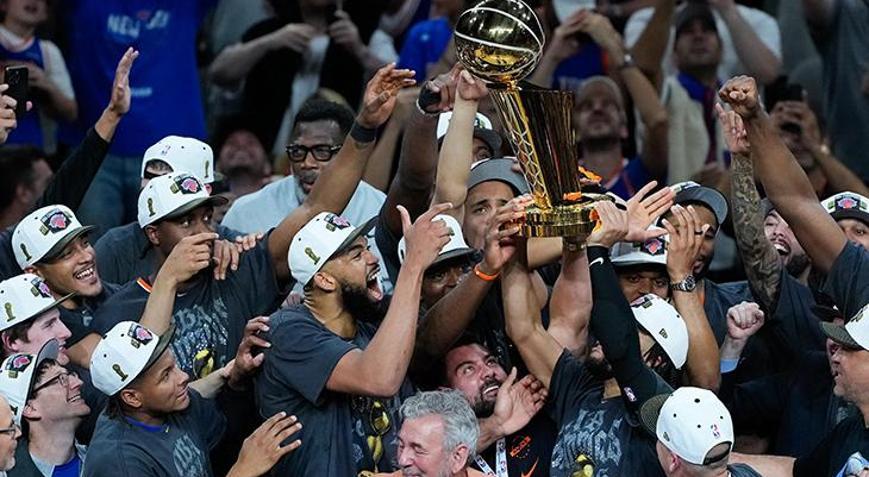 The Knicks beat Spurs to crown NBA champions for the first time in 53 years