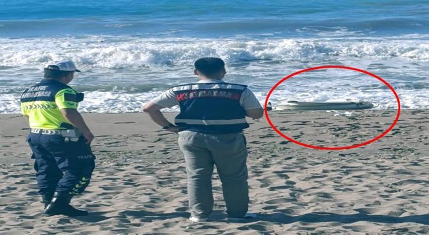 Bartın’da sahile vurdu Vatandaşlar hemen ekiplere haber verdi