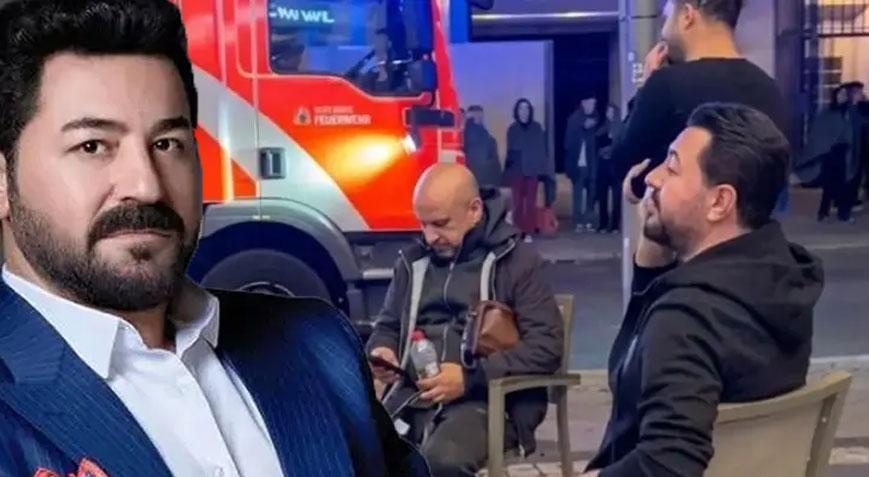 Serkan Kaya Berlinde kabusu yaşadı Alarm Sesine uyandı, otelde yangın çıktı