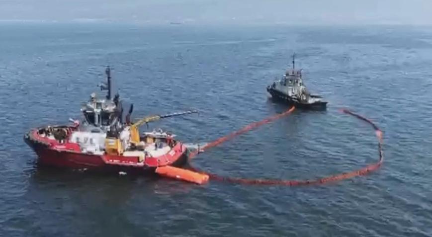 Gemlik Körfezi’nde deniz kirliliğine karşı Acil Müdahale Tatbikatı