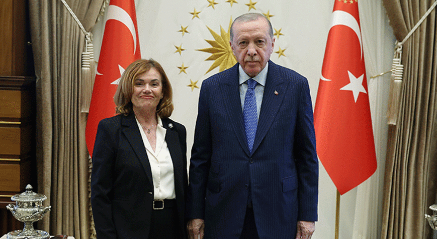 Cumhurbaşkanı Erdoğan, İspanya Anayasa Mahkemesi Başkanvekili Huertası kabul etti