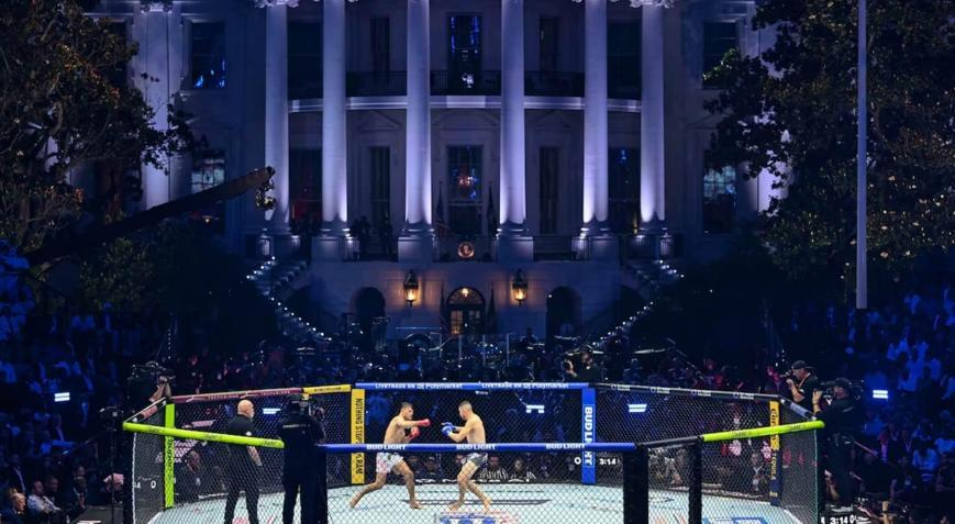 Beyaz Saraydaki UFC etkinliğinde dronlu saldırı engellendi FBI Direktörü Patel duyurdu