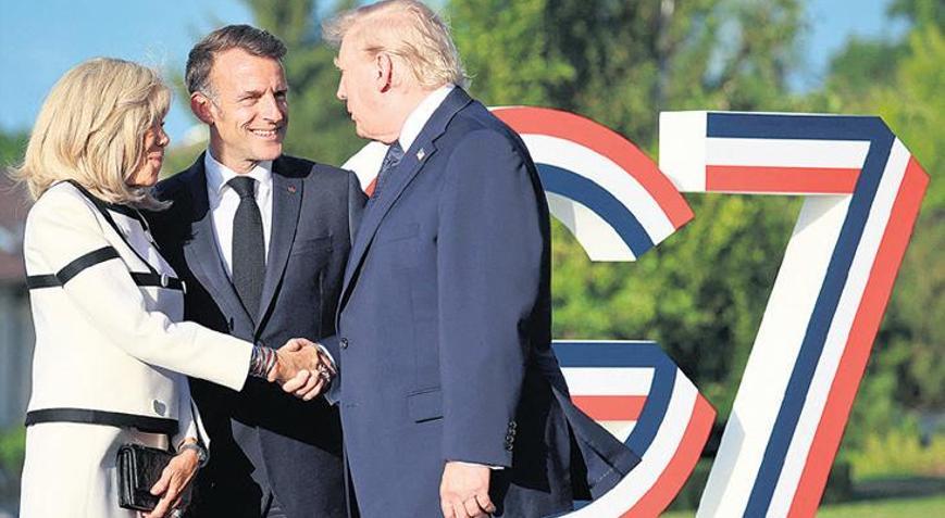 G7 Zirvesi’ne yine Trump damgası