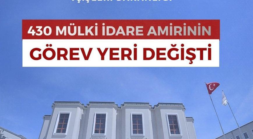 Mülki İdare Amirleri Atama Kararnamesi Resmi Gazete’de