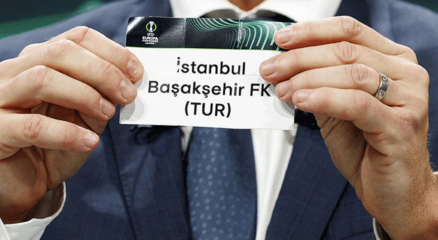 Başakşehir’in Konferans Ligindeki muhtemel rakibi belli oldu