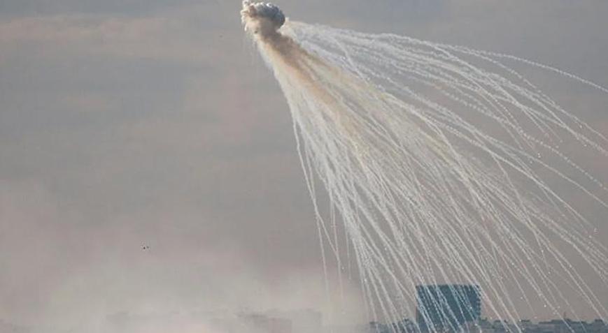 İsrail kana doymuyor Lübnanın güneyini fosfor bombasıyla hedef aldı
