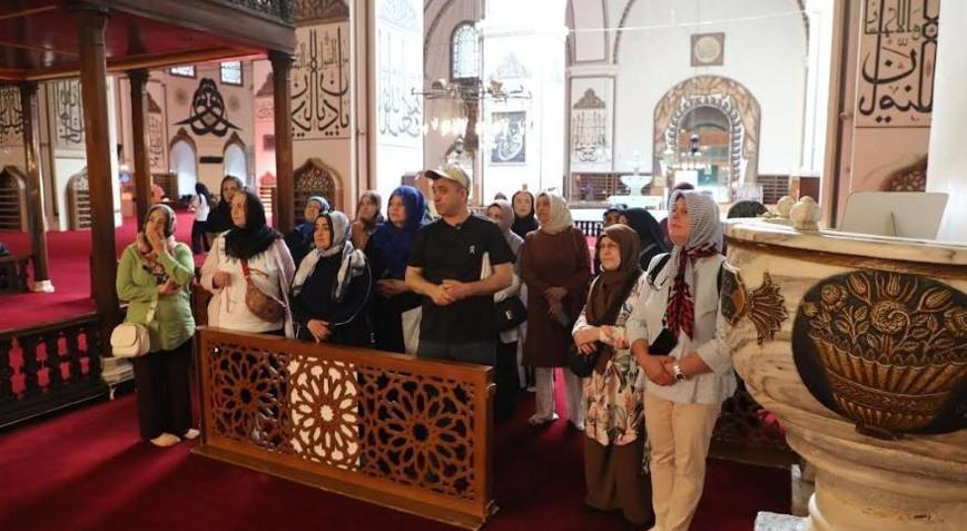 Gemlik Belediyesi Kültür Turları ile Bursanın tarihini öğreniyorlar