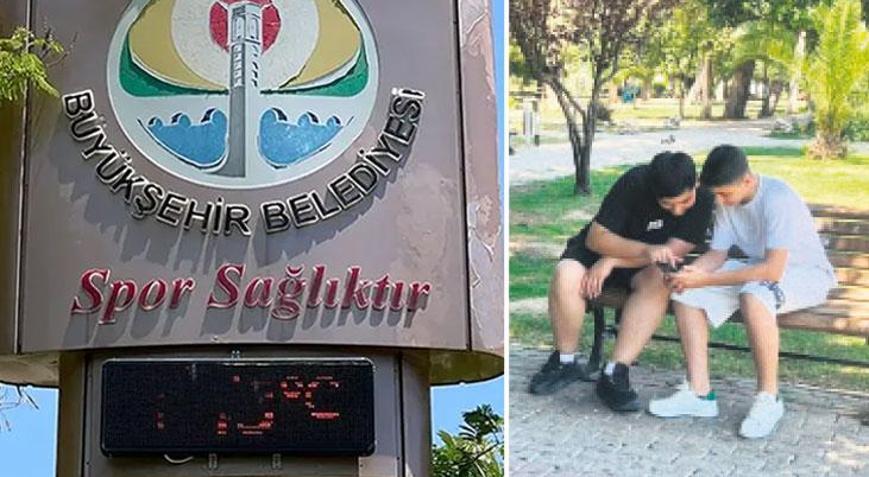 Adana sıcağı termometreyi bozdu