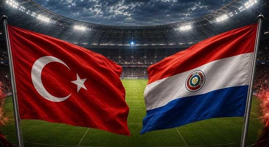 MİLLİ MAÇ KAÇ KAÇ BİTTİ 2026 FIFA Dünya Kupası Türkiye - Paraguay maç özeti Türkiye veda etti...