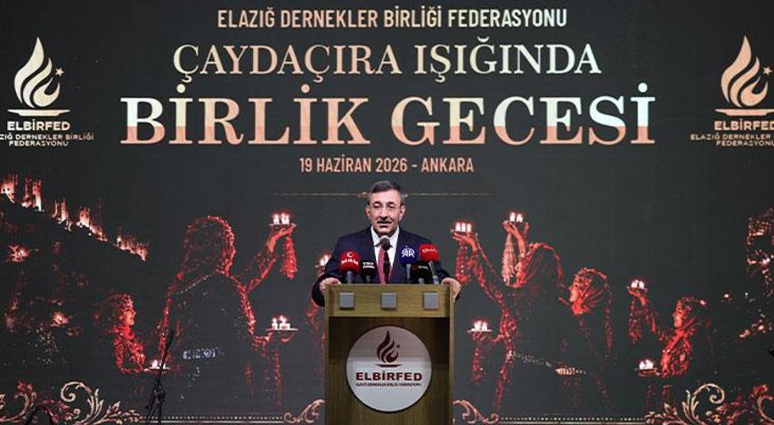 Cumhurbaşkanı Yardımcısı Yılmaz: Türkiye Cumhuriyeti olarak hem haklı olacağız hem güçlü olacağız