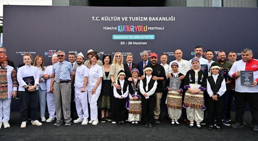 Samsun Türkiye Kültür Yolu Festivaline üçüncü kez ev sahipliği yapıyor