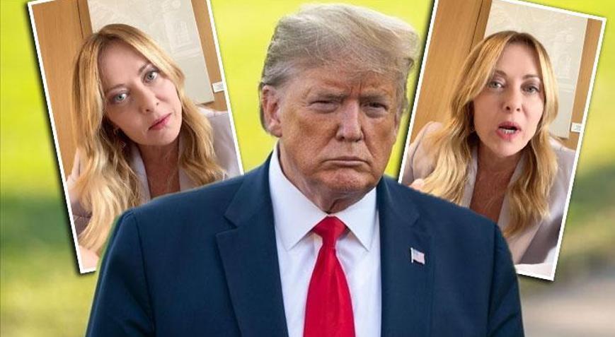 ABD Başkanı Trump ile İtalya Başbakanı Meloni arasında söz düellosu Teşekkürler almayayım
