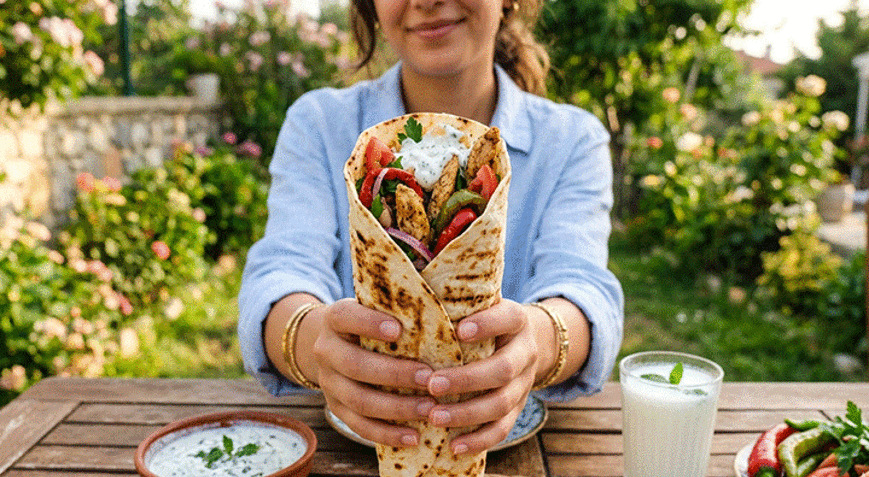 Fast-Food Zincirlerine Taş Çıkartır: Ev Yapımı En Kolay Yaz Dürümü Tarifi