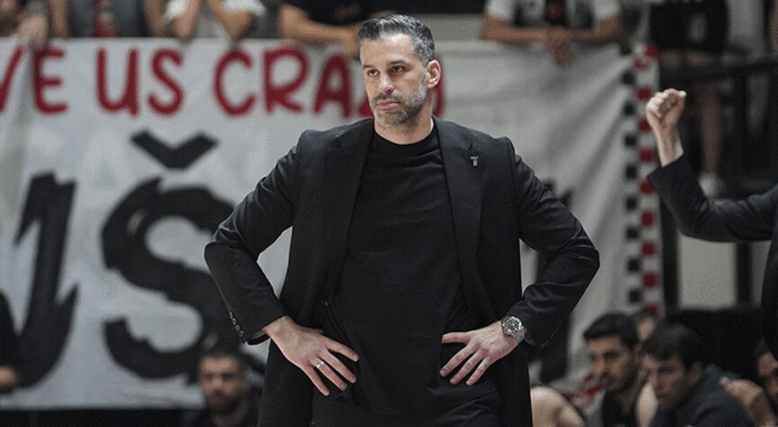 TBF Disiplin Kurulundan Beşiktaşın başantrenörü Alimpijevice para cezası