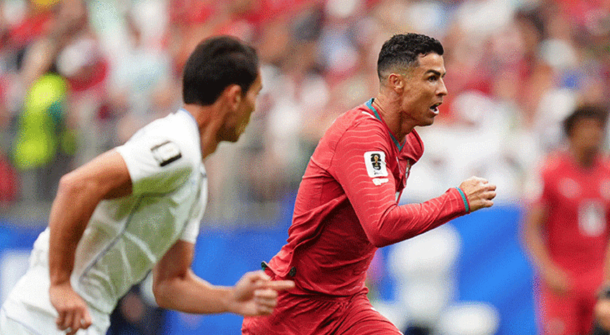Cristiano Ronaldo golünü attı Dünya Kupası tarihine geçti