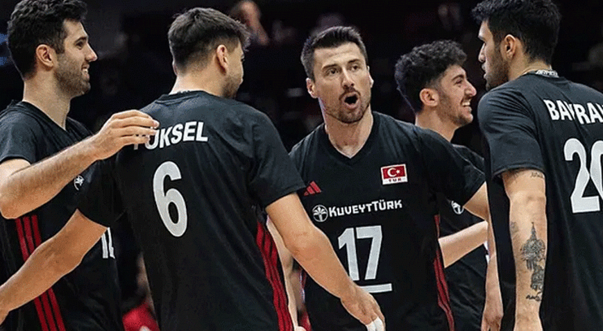 A Milli Erkek Voleybol Takımının Milletler Ligi 2. hafta kadrosu açıklandı