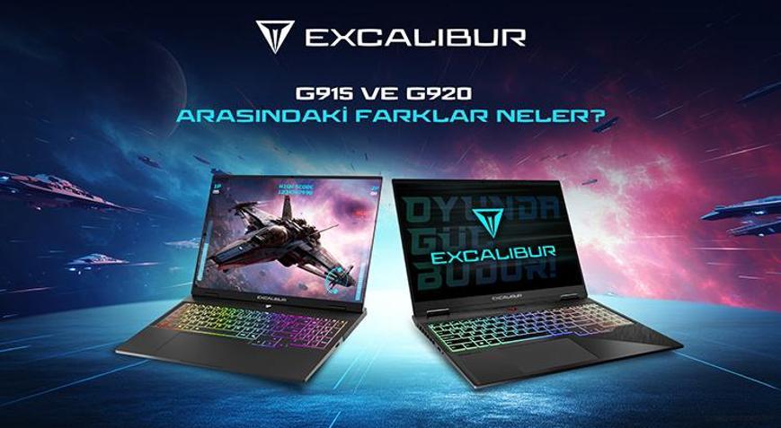 Excalibur G915 ve G920 Arasındaki Farklar Neler Yapay Zekâ Destekli Laptop Seçerken Bilmeniz Gerekenler