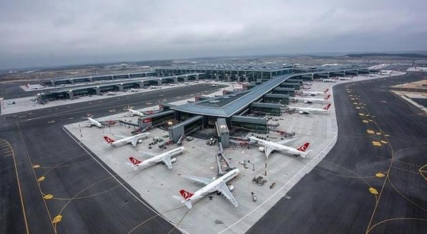 İstanbul Havalimanı günlük 1502 uçuşla Avrupanın en yoğun havalimanı oldu
