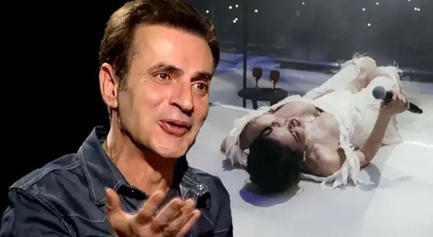Teoman gibi yatarak şarkı söylemek isteyen Göksel güldürdü