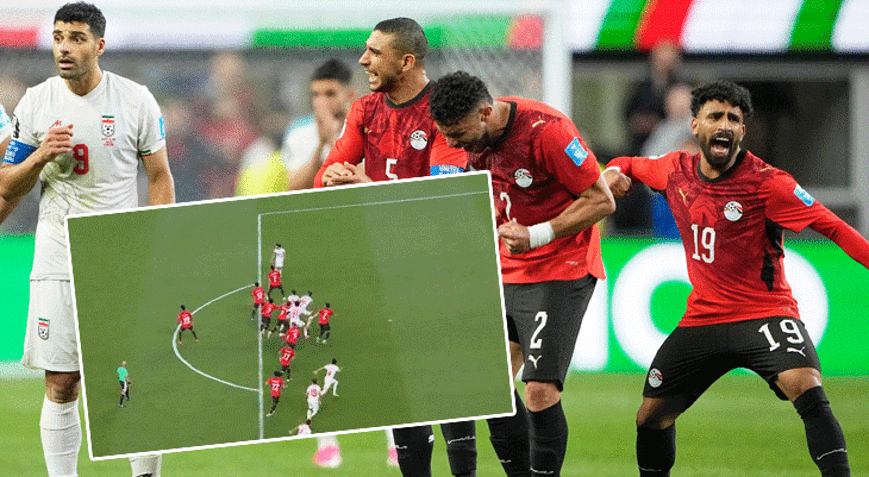 Dünya Kupasında İranın hayalleri son dakikada VAR kararıyla yıkıldı Gol geçerli sayılmadı