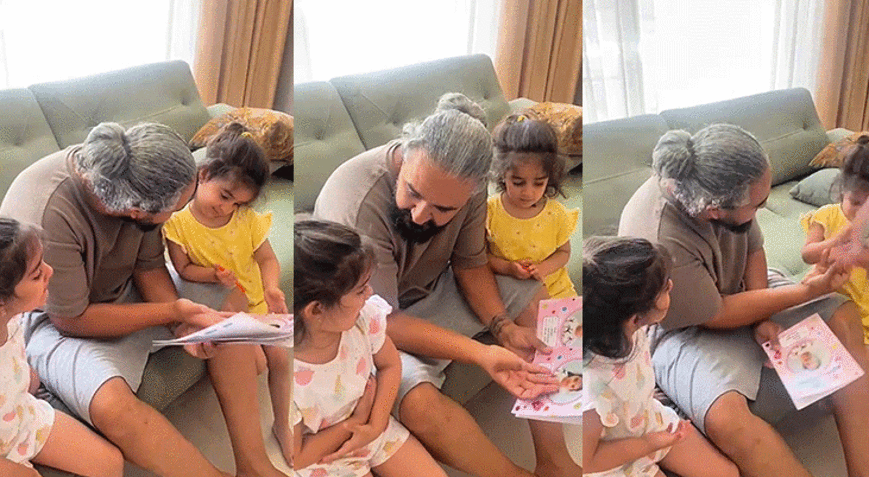 Karne alan ikizlerin isimlerini karıştırdı Babanın şaşkınlığı gülümsetti