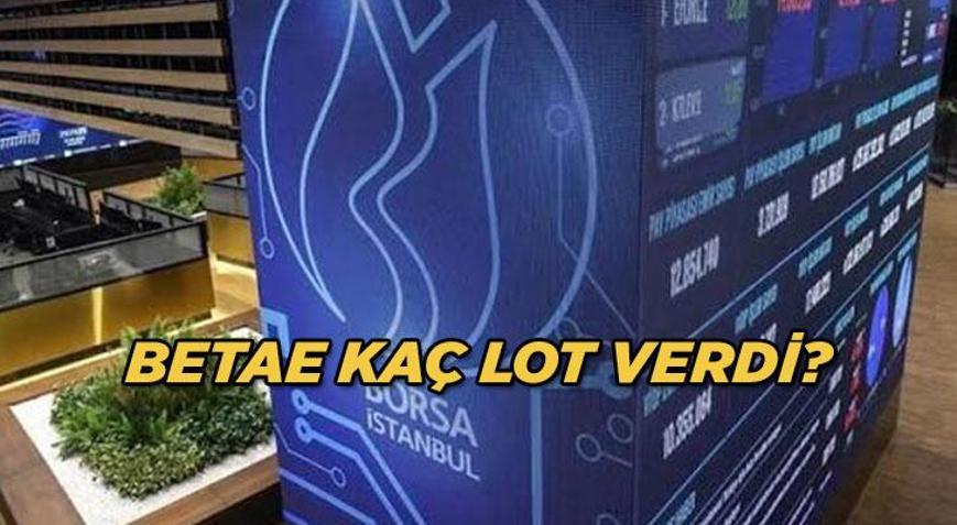 Beta Enerji halka arz sonuçları belli oldu💸 BETAE kaç lot verdi, borsada ne zaman işlem görecek