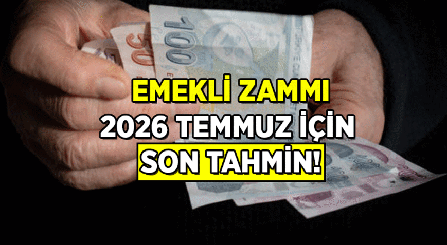 EMEKLİYE ZAM HABERLERİ 2026 TEMMUZ || Emekli zammında son güncel tahmin ne oldu İşte enflasyon beklentisine göre emekli maaşı zam oranı