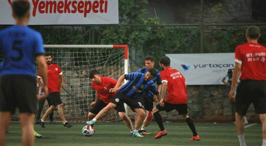 25. yıl futbol turnuvasında şampiyon Antalyadan