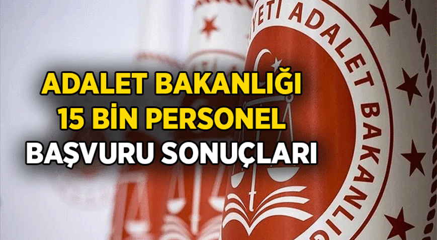 PGM ADALET BAKANLIĞI BAŞVURU SONUÇLARI 2026: Adalet Bakanlığı 15.000 Personel alımı başvuru sonuç tarihi ne zaman, belli oldu mu İşte PGM sonuç sorgulama ekranı