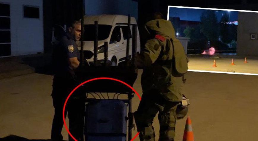 Çorum otogarında bomba paniği Şüpheli valiz fünyeyle patlatıldı