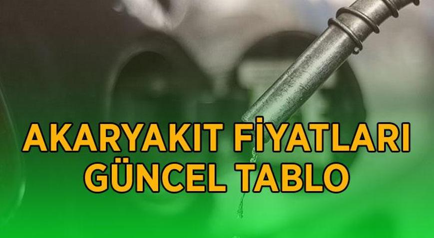 AKARYAKIT FİYATLARI GÜNCEL TABLO 4 Temmuz akaryakıta indirim mi geldi, ne kadar, kaç TL Motorin, benzin ve LPG ne kadar oldu