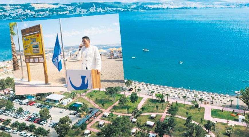 Aliağa’da mavi bayrak gururu