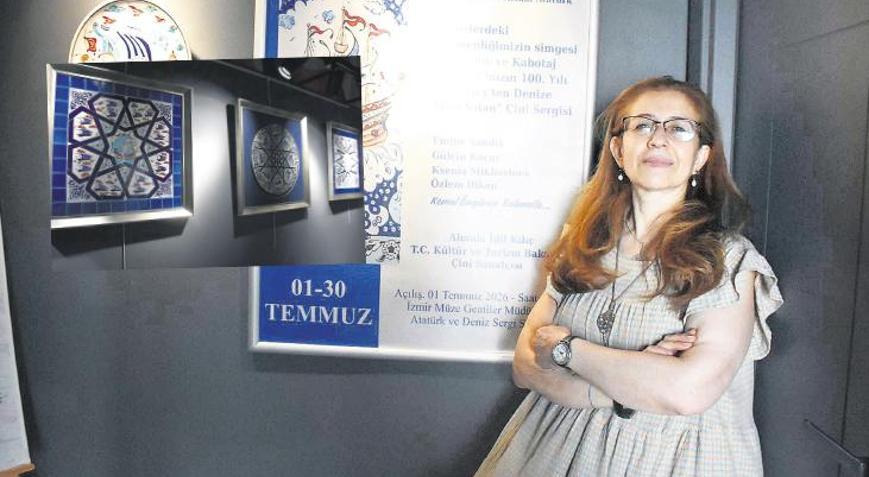 Mavi Vatan’a çini dokunuşu