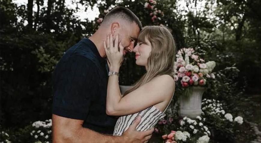 Taylor Swift ile Travis Kelce evlendi Yılın düğününden detaylar sızdı: Hiç böyle görünmemişti