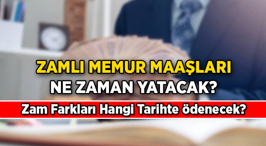 EMEKLİ MEMURLARIN SORUSU ZAM FARKLARI, ÇALIŞAN MEMURLARIN SORUSU ZAMLI MAAŞLAR 🏧 2026 Temmuzun Zamlı memur maaşları ne zaman yatacak, Emekli Memur zam farkı ayın kaçında ödenecek
