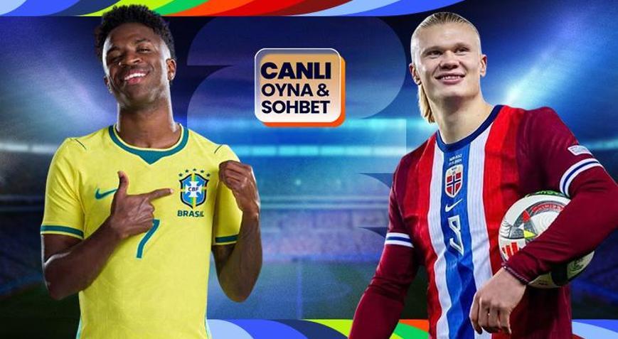 Brezilya ile Norveç çeyrek final için karşılaşıyor Dünya Kupası heyecanı canlı sohbet ile Misli’de