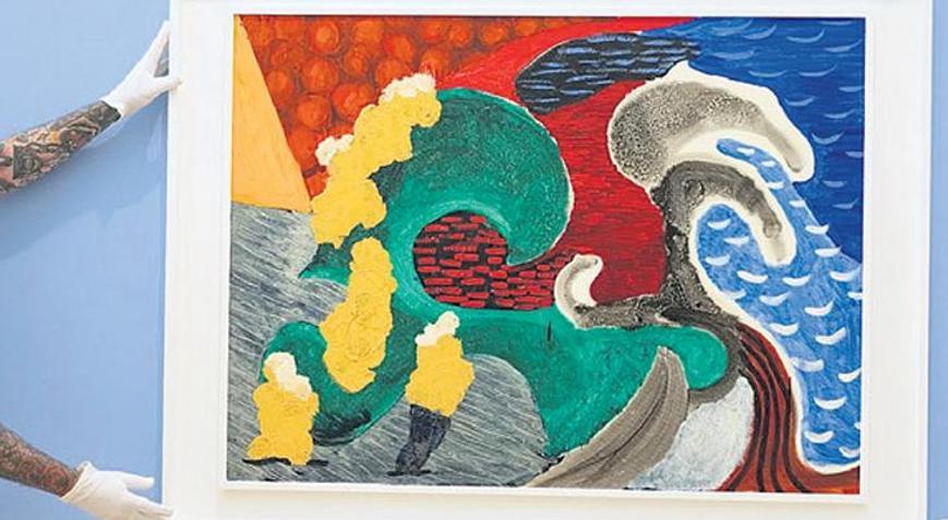 Hockney’nin ardından ilk satış
