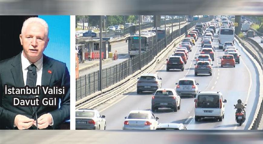 Vali Gül, İstanbul’da bilançosunu açıkladı: Araç sayısı yüzde 6.5 arttı