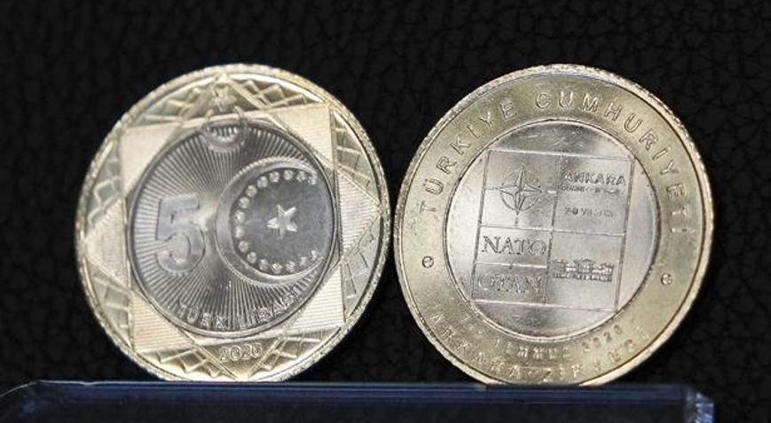 Darphaneden NATO Zirvesi için özel 5 TL tedavüle giriyor