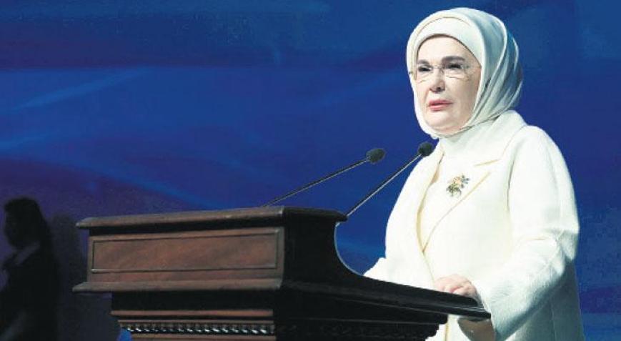 Emine Erdoğan’dan zirvede gastrodiplomasi